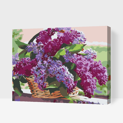 Paint by Numbers - Syrener i en kurv