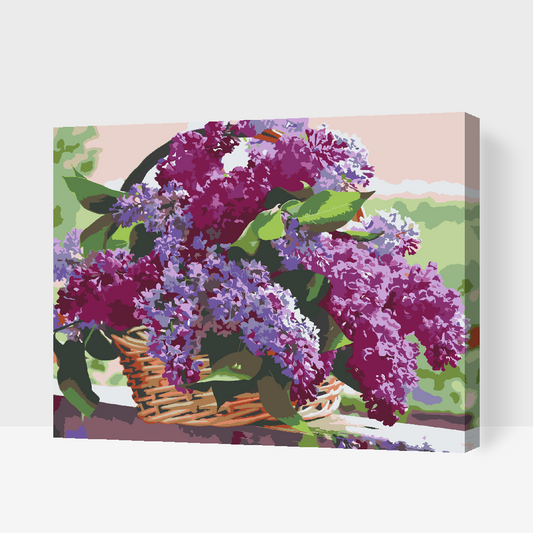 Paint by Numbers - Syrener i en kurv