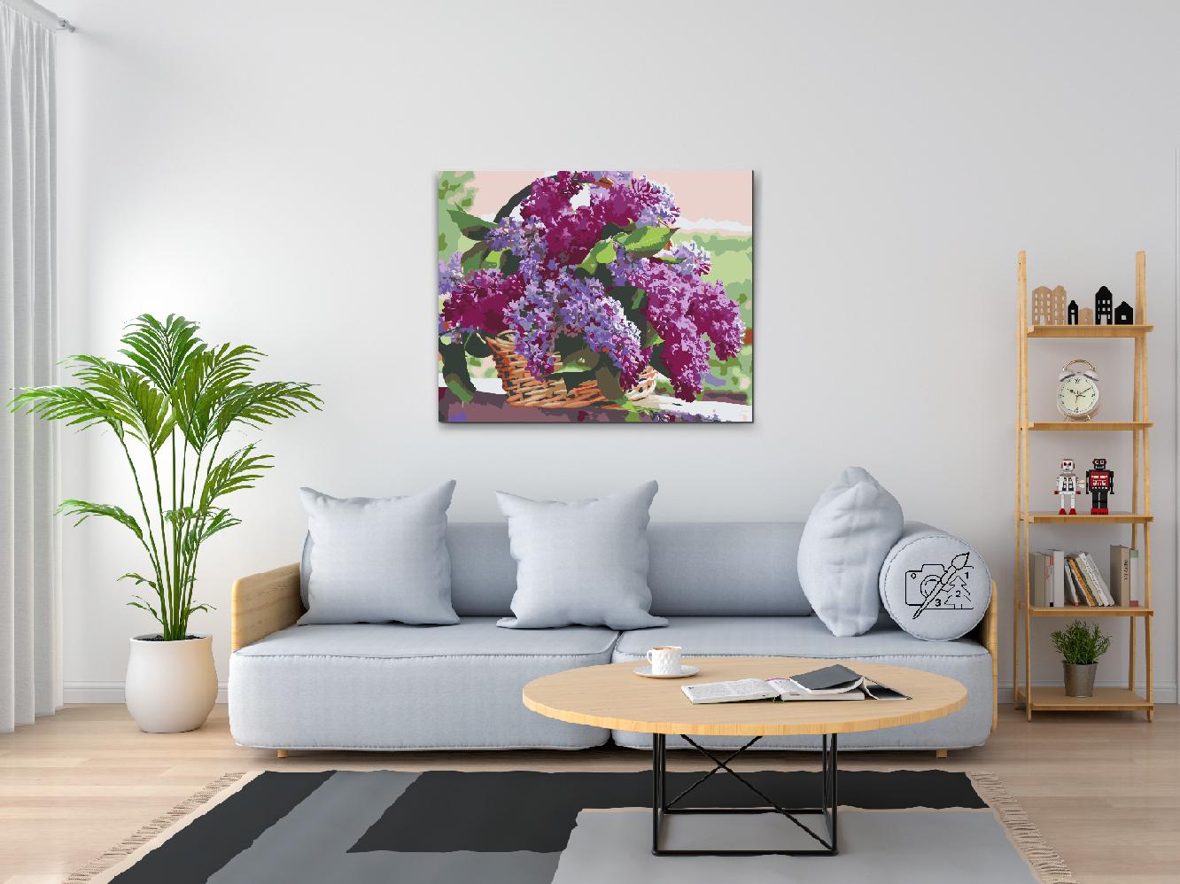 Paint by Numbers - Syrener i en kurv