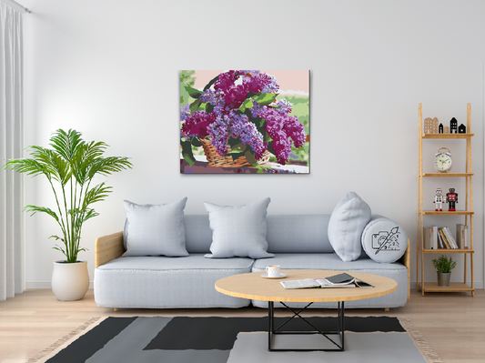 Paint by Numbers - Syrener i en kurv