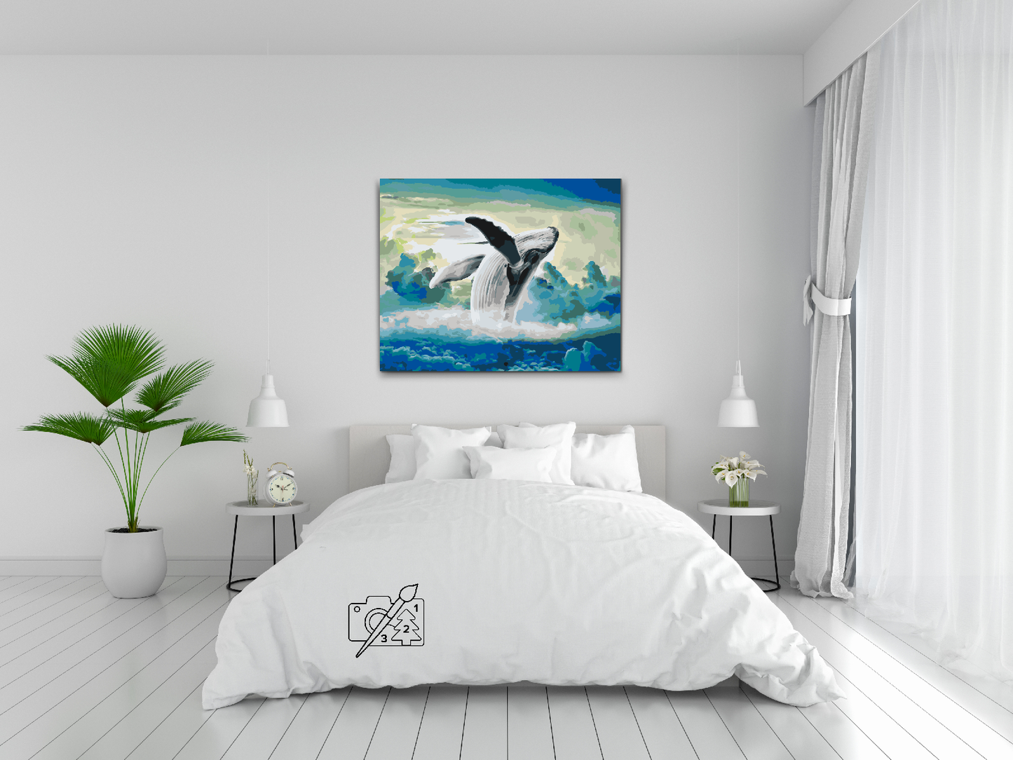 Paint by Numbers - Hval i himlen