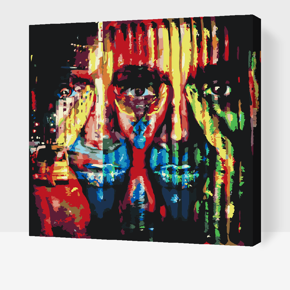 Paint by Numbers - To Ansigter