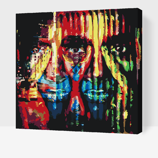 Paint by Numbers - To Ansigter