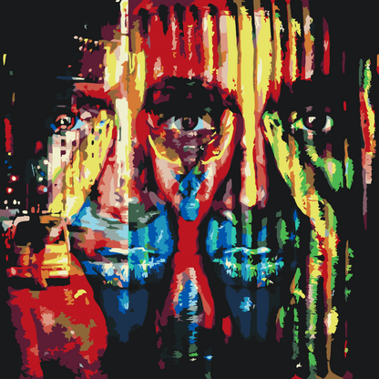Paint by Numbers - To Ansigter