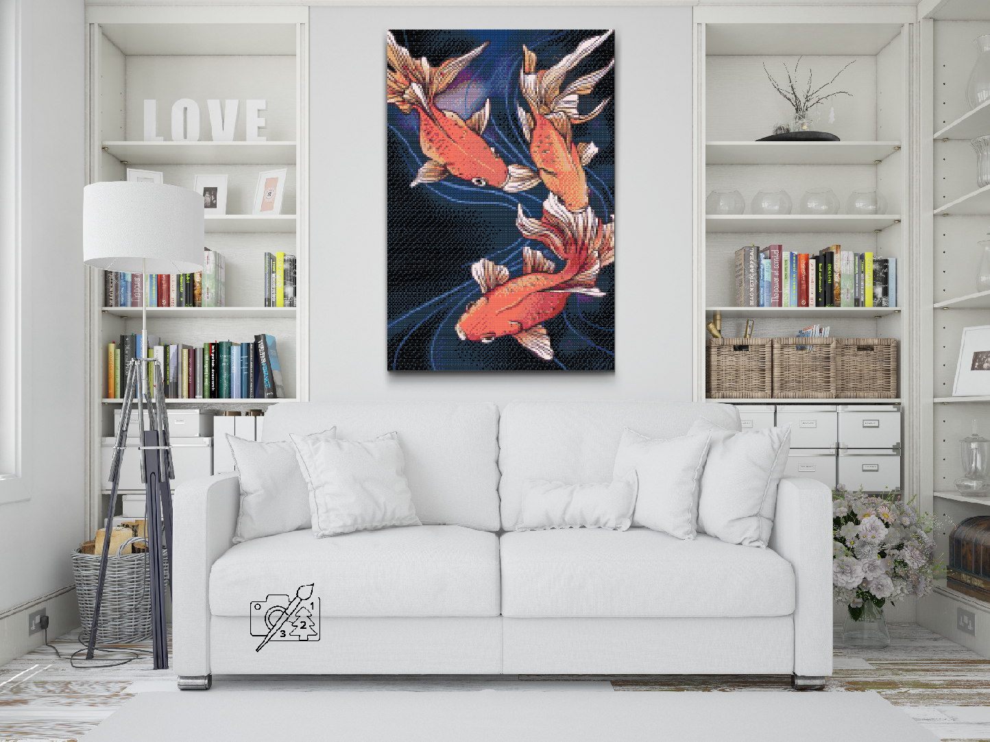 Diamond Painting - Gold Fish 2