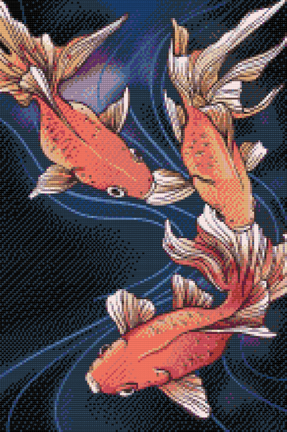 Diamond Painting - Gold Fish 2