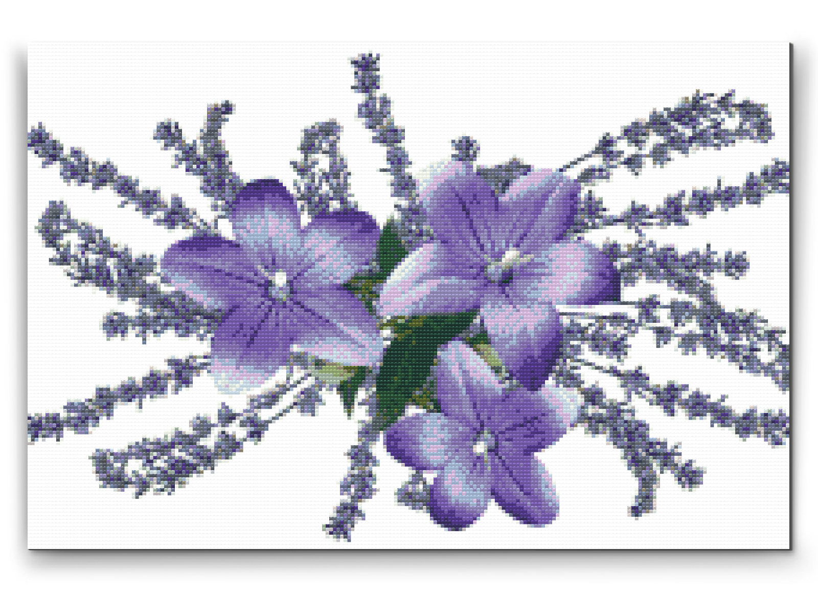 Diamond Painting - Dekorative blomster