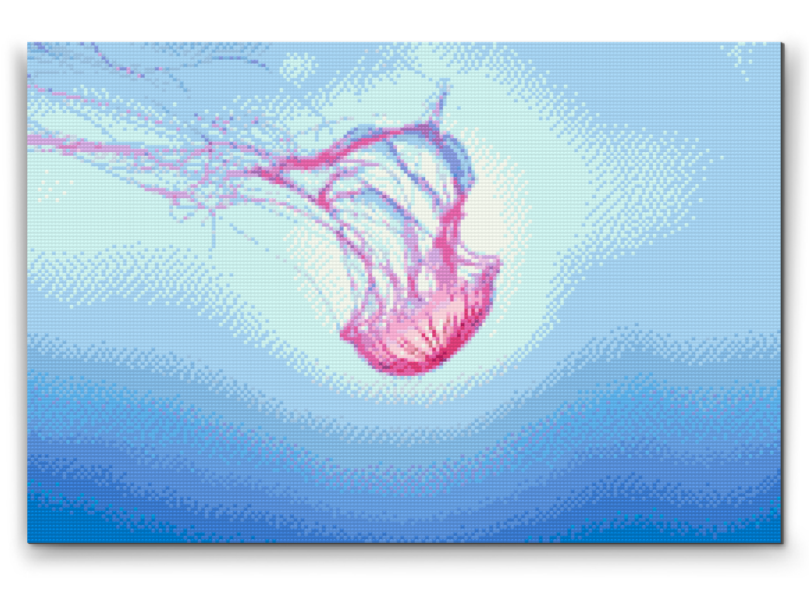 Diamond Painting - Pink Vandmænd