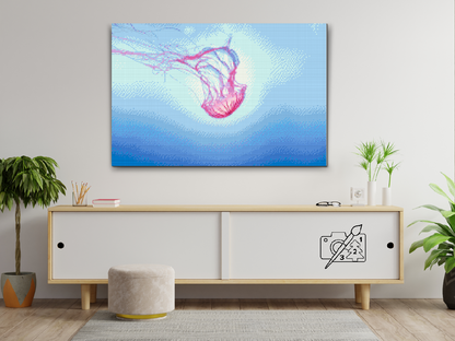 Diamond Painting - Pink Vandmænd