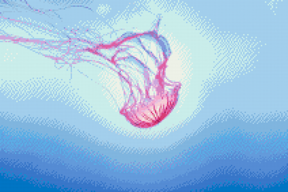 Diamond Painting - Pink Vandmænd