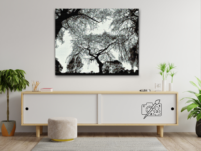 Diamond Painting - Træernes silhuet