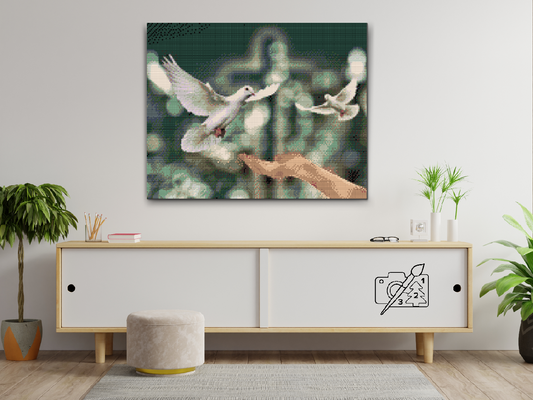 Diamond Painting - Fredens Due