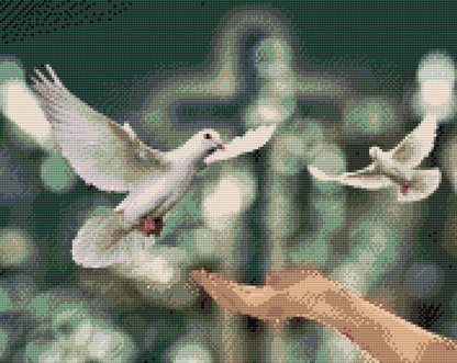 Diamond Painting - Fredens Due