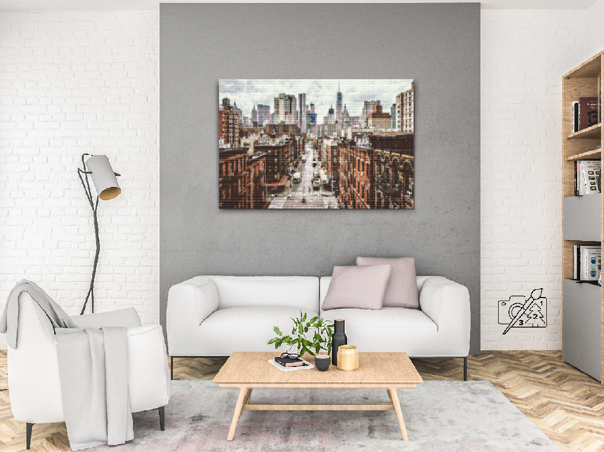 Diamond Painting - Manhattan, New York City