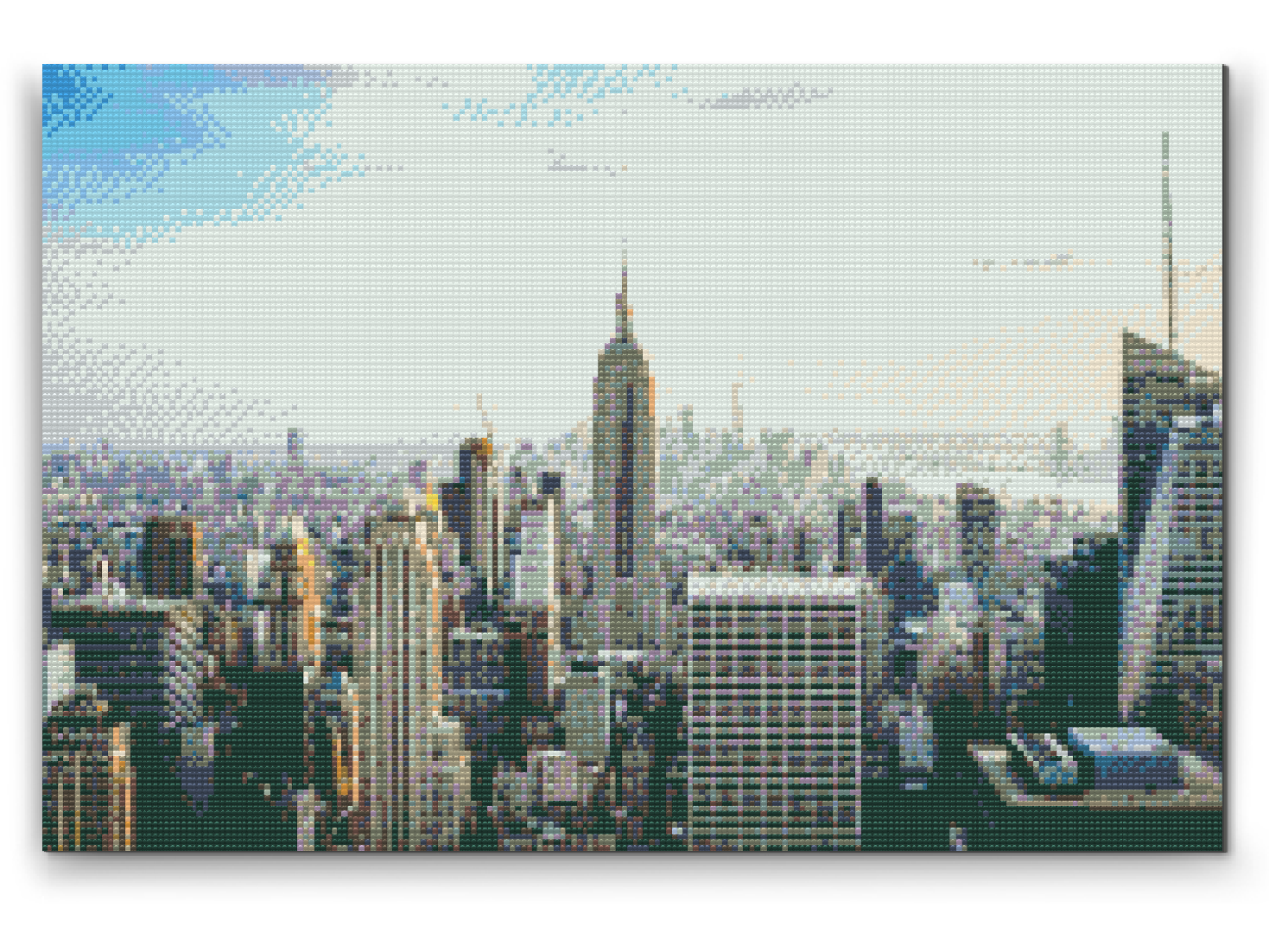 Diamond Painting - New York - Byudsigt