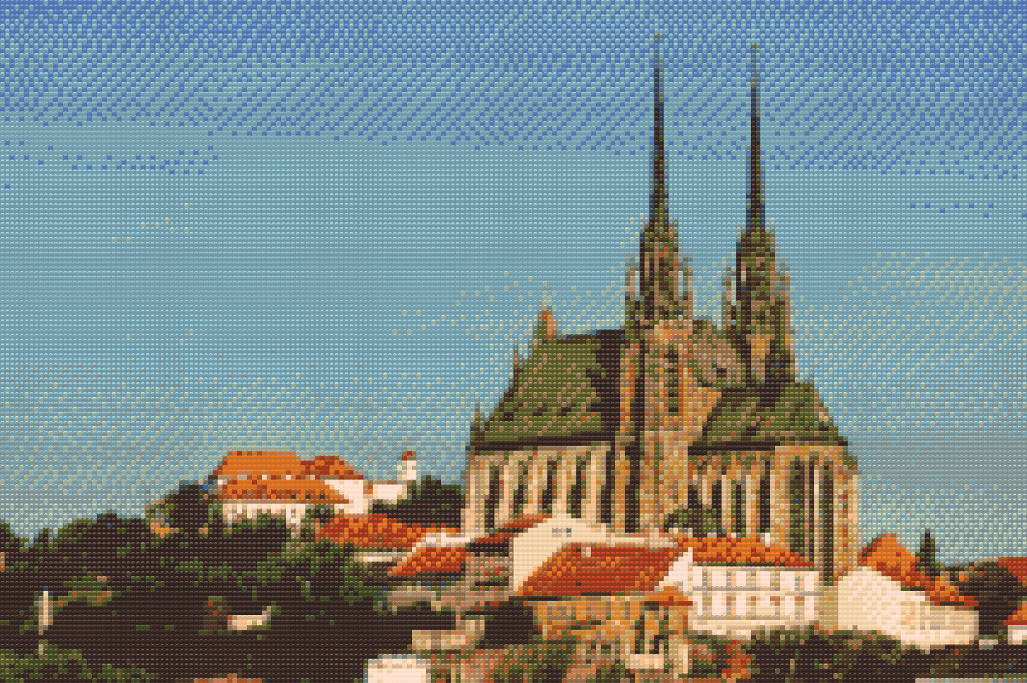 Diamond Painting - Petrov Katedral - Brno