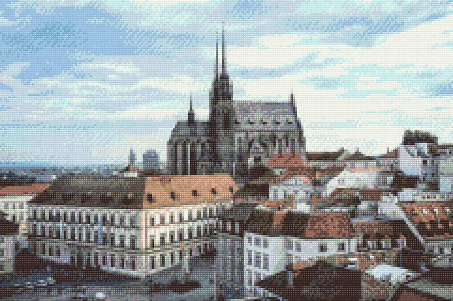 Diamond Painting - Petrov Katedral - Brno 2
