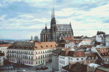 Diamond Painting - Petrov Katedral - Brno 2