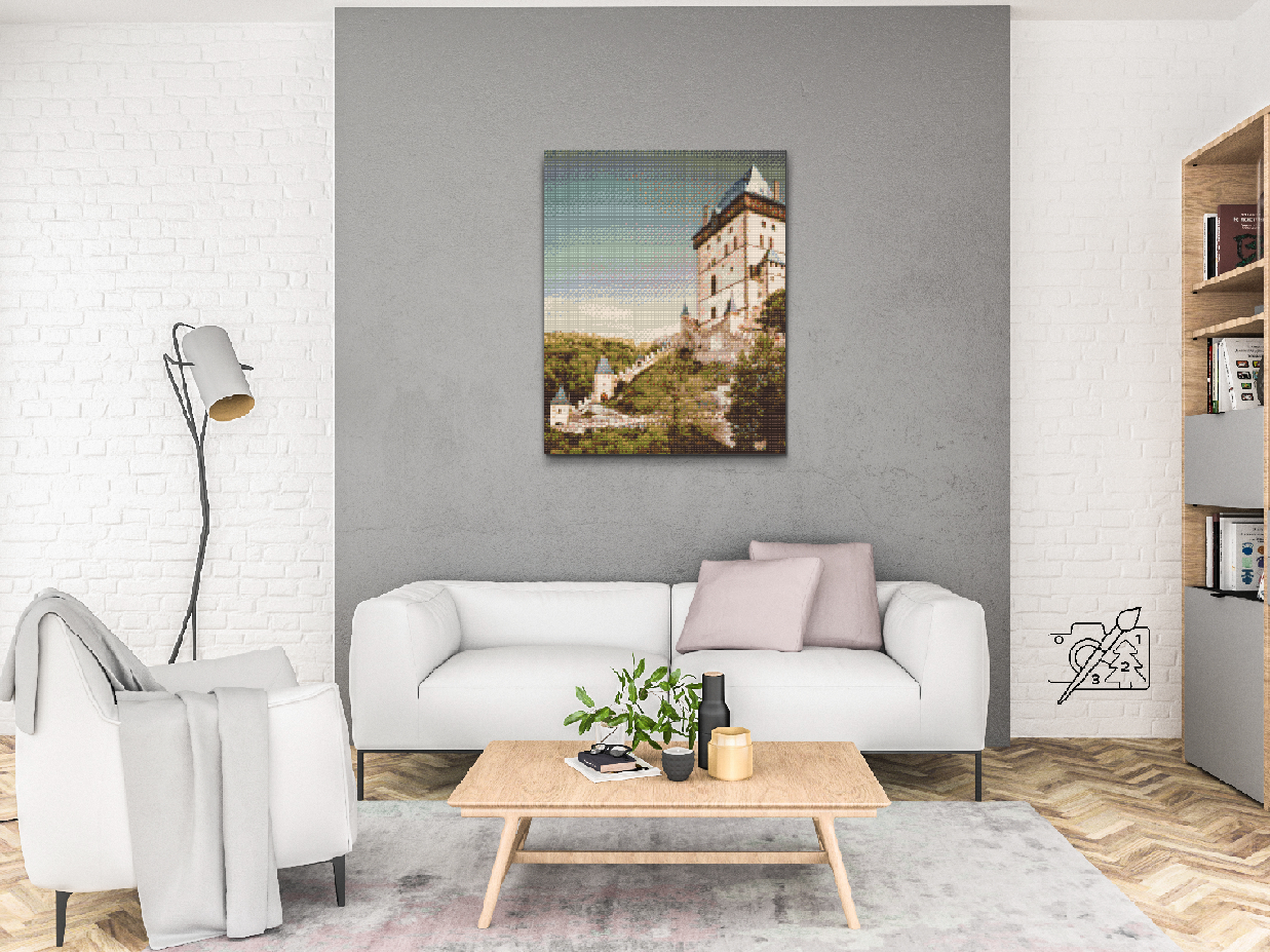Diamond Painting - Karlštejn Slot 2