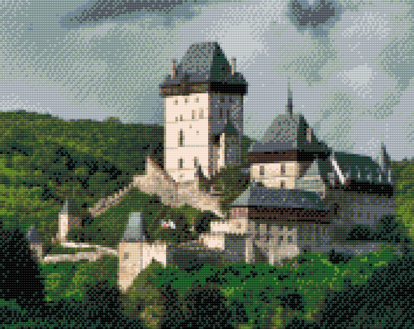 Diamond Painting - Karlštejn Slot 3