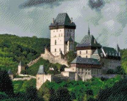 Diamond Painting - Karlštejn Slot 3