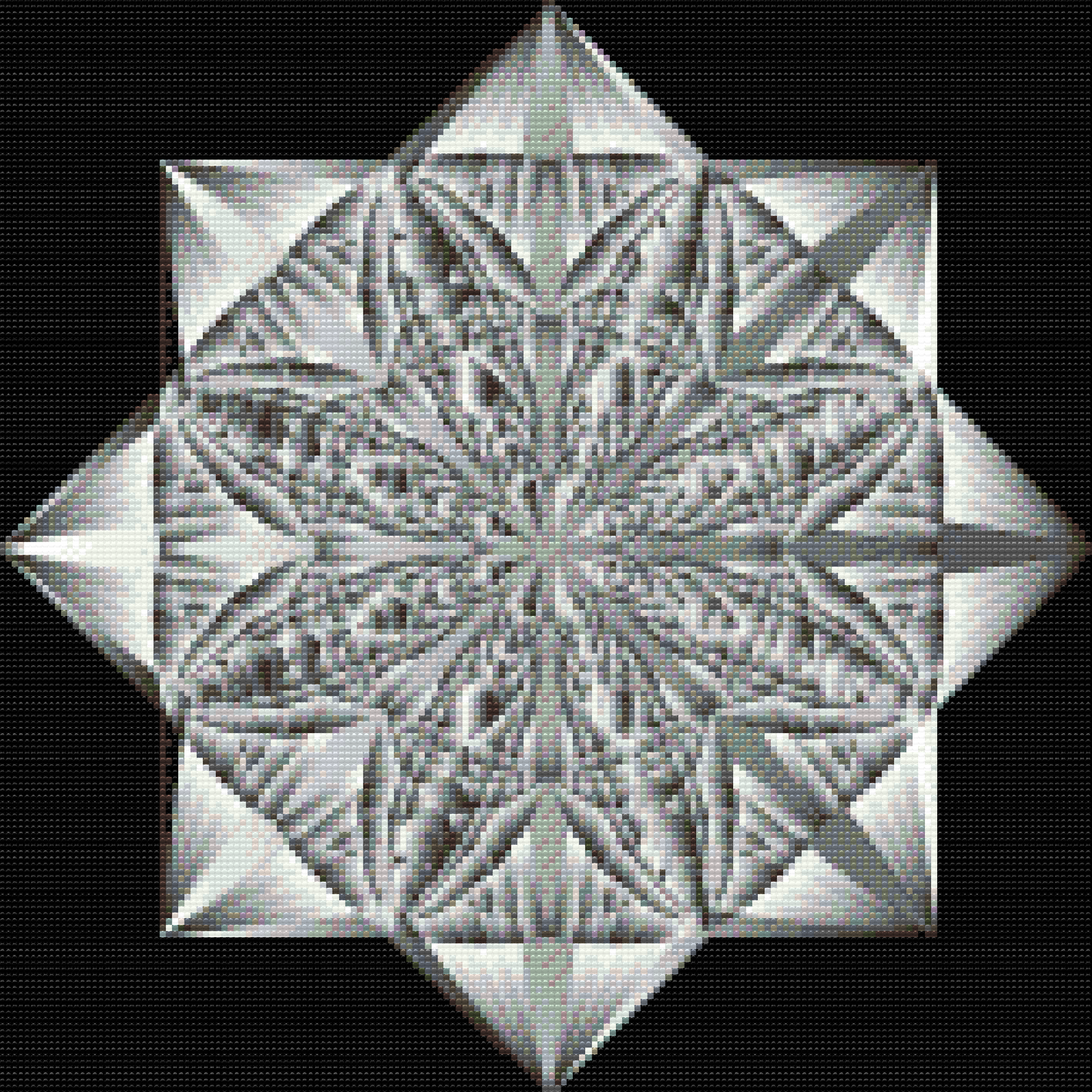 Diamond Painting - Star Mandala