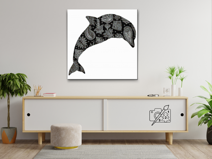 Diamond Painting - Delfinmandalaen