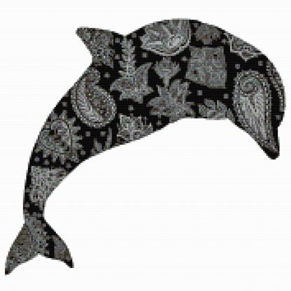 Diamond Painting - Delfinmandalaen