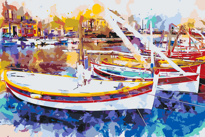Paint by Numbers - Farverig kaj