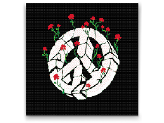 Diamond Painting - Fredens symbol