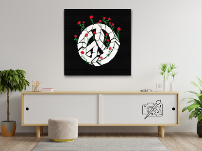 Diamond Painting - Fredens symbol