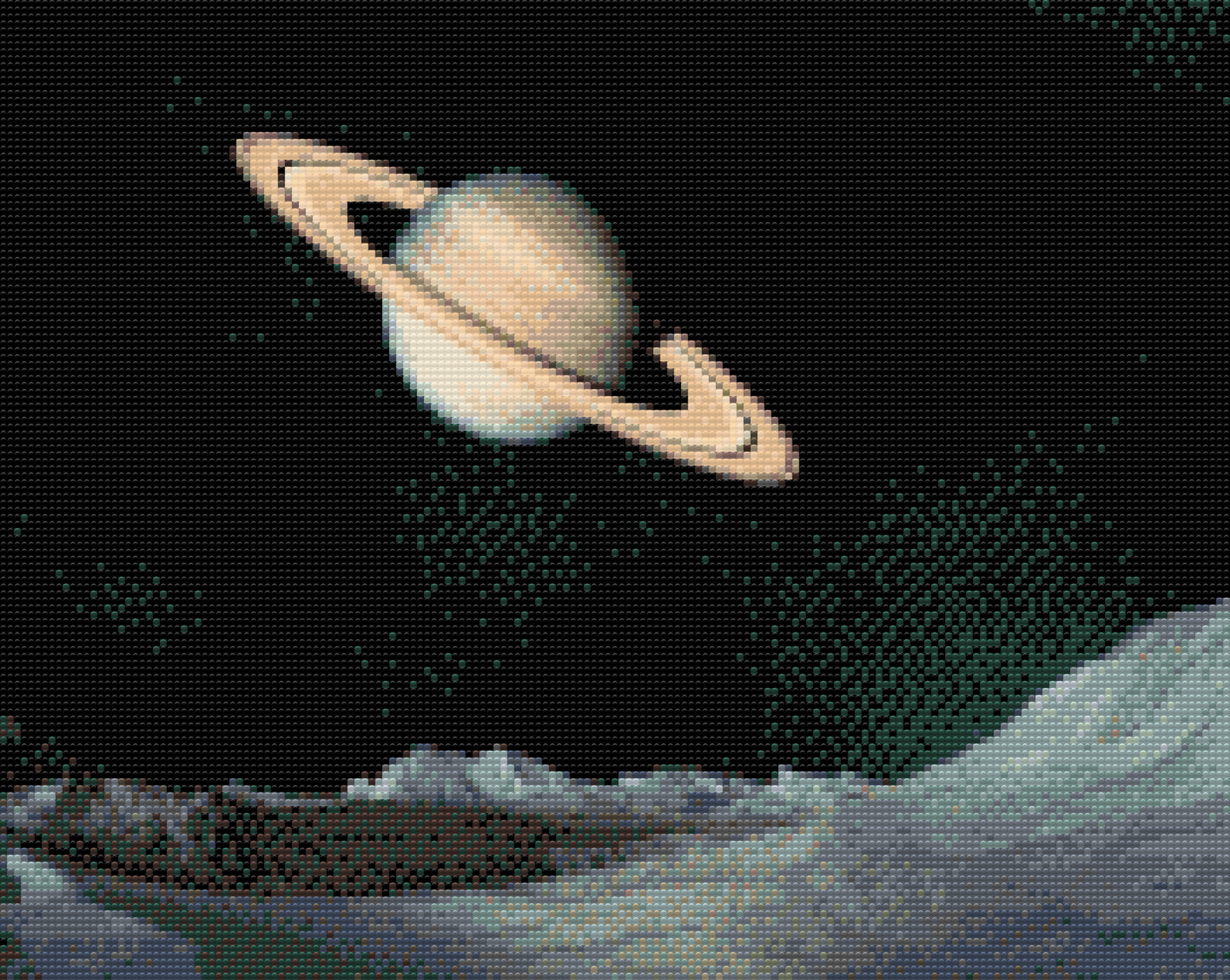 Diamond Painting - Saturn