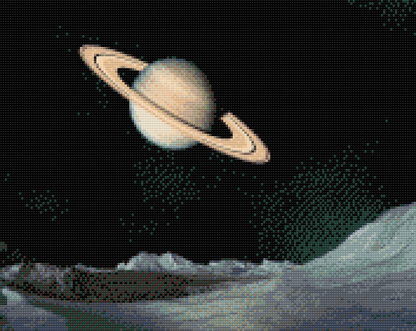 Diamond Painting - Saturn
