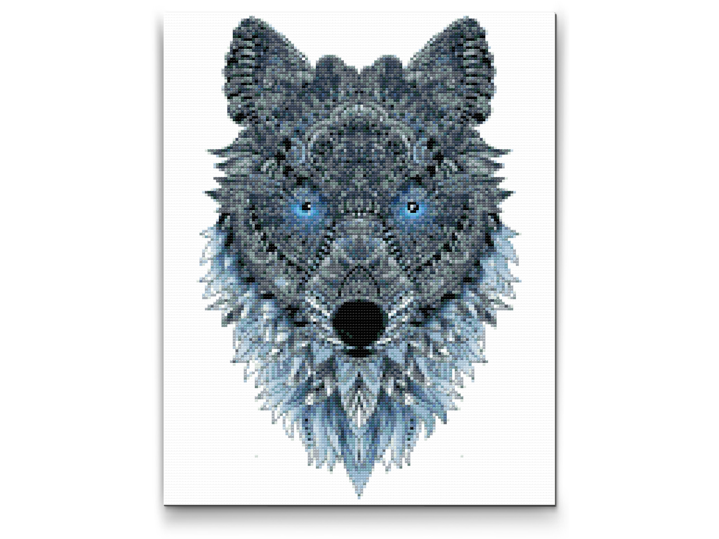 Diamond Painting - Wolf Mandala