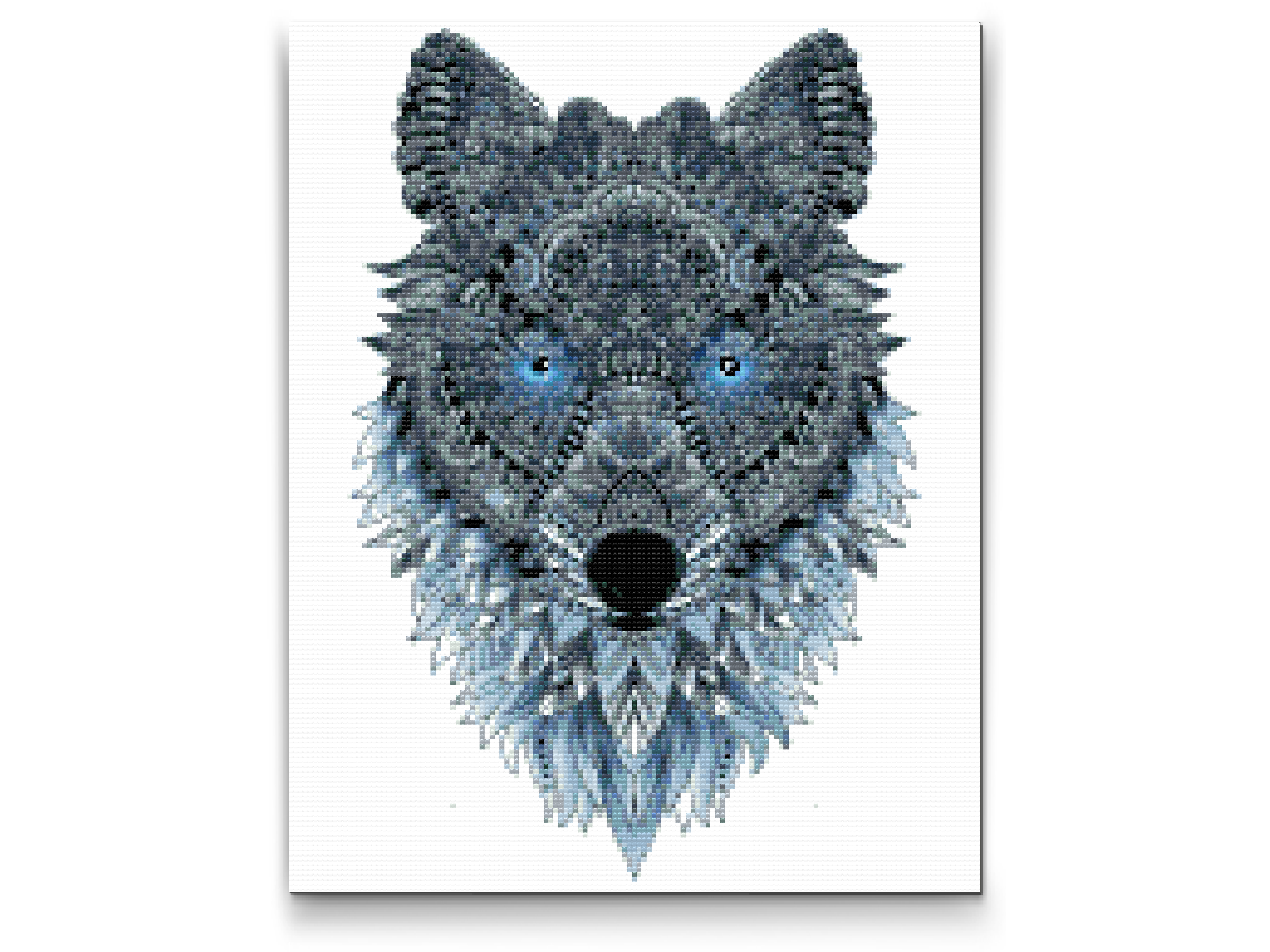 Diamond Painting - Wolf Mandala