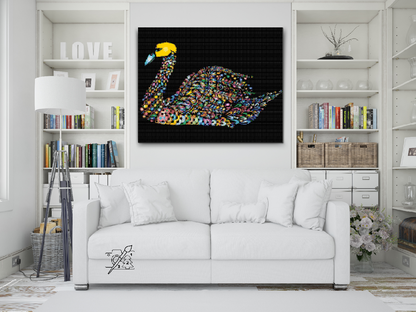 Diamond Painting - Svanemandalaen