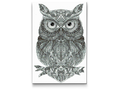 Diamond Painting - Ugle Mandala