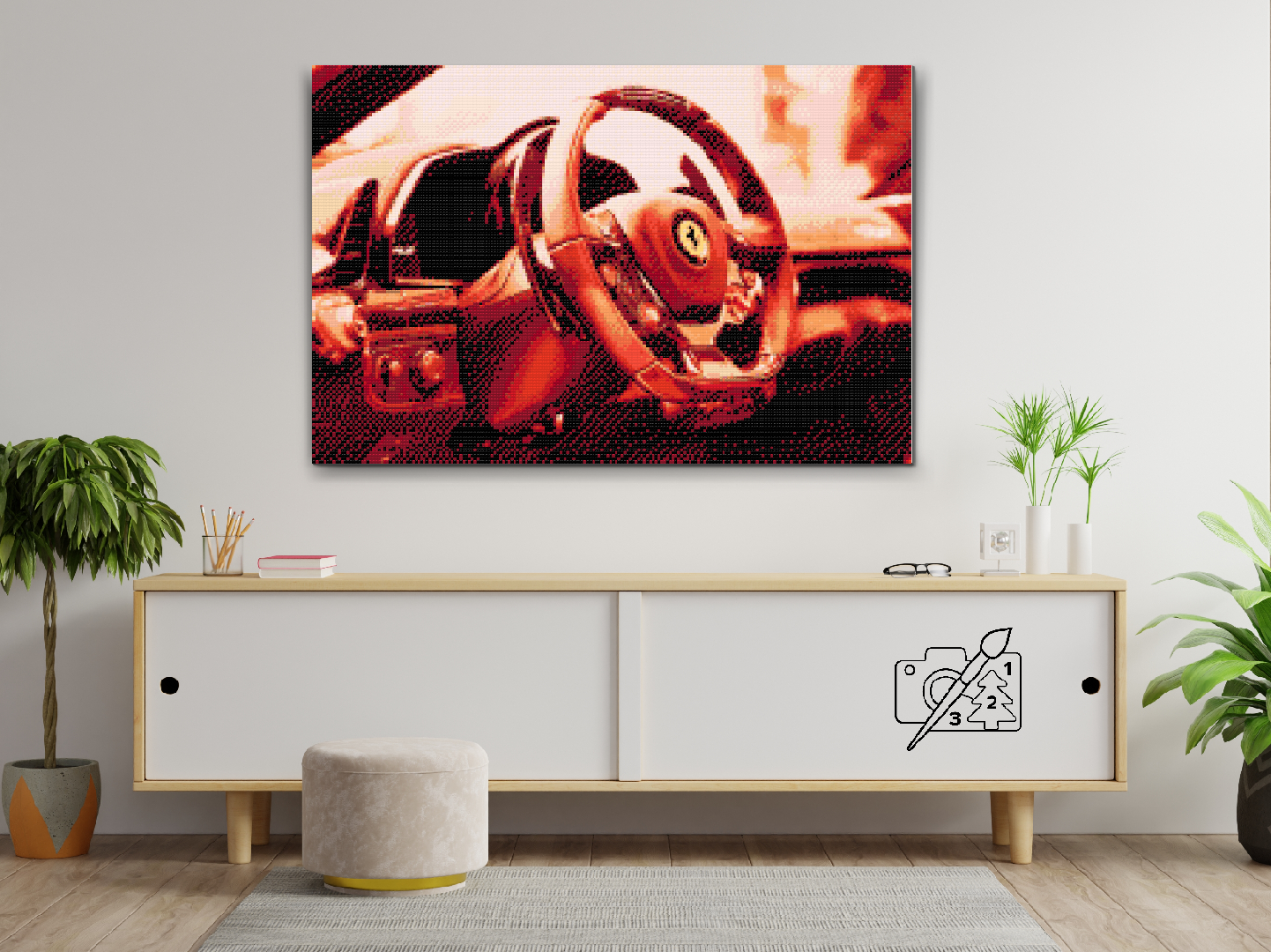 Diamond Painting - Ferrari-rat
