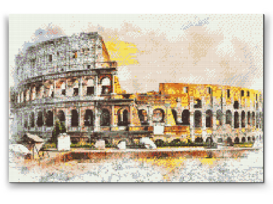 Diamond Painting - Colosseum-illustration