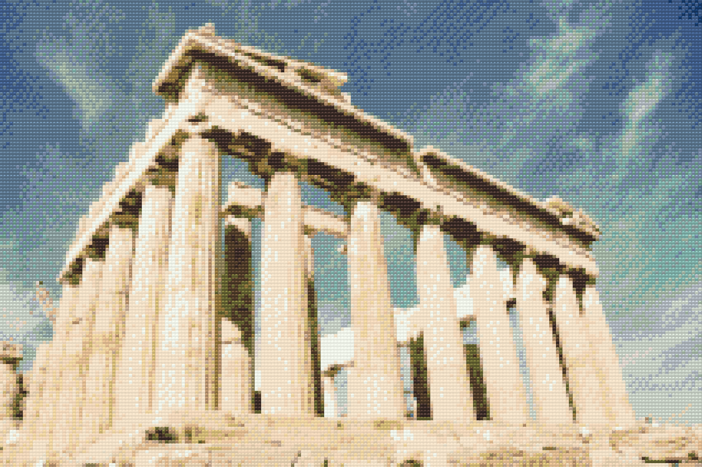 Diamond Painting - Akropolis, Athen 2