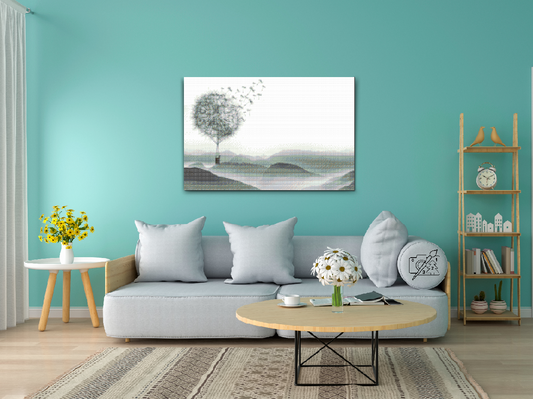 Diamond Painting - Mælkebøtteballon
