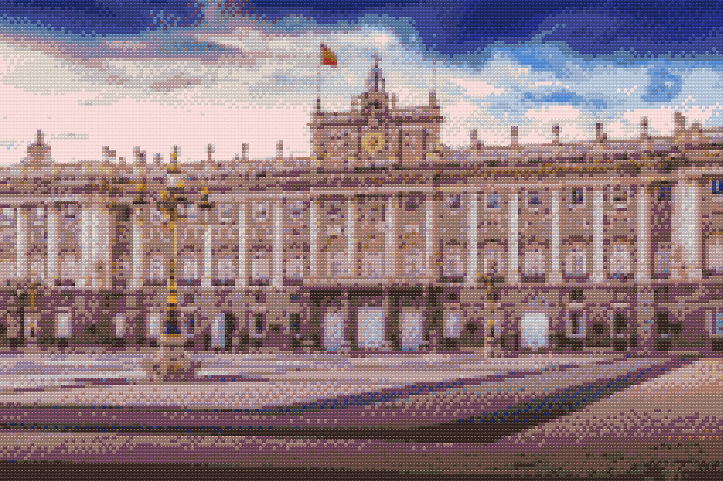 Diamond Painting - Det Kongelige Palads i Madrid