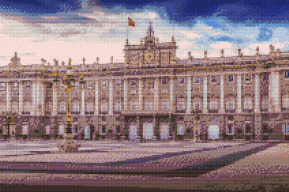 Diamond Painting - Det Kongelige Palads i Madrid