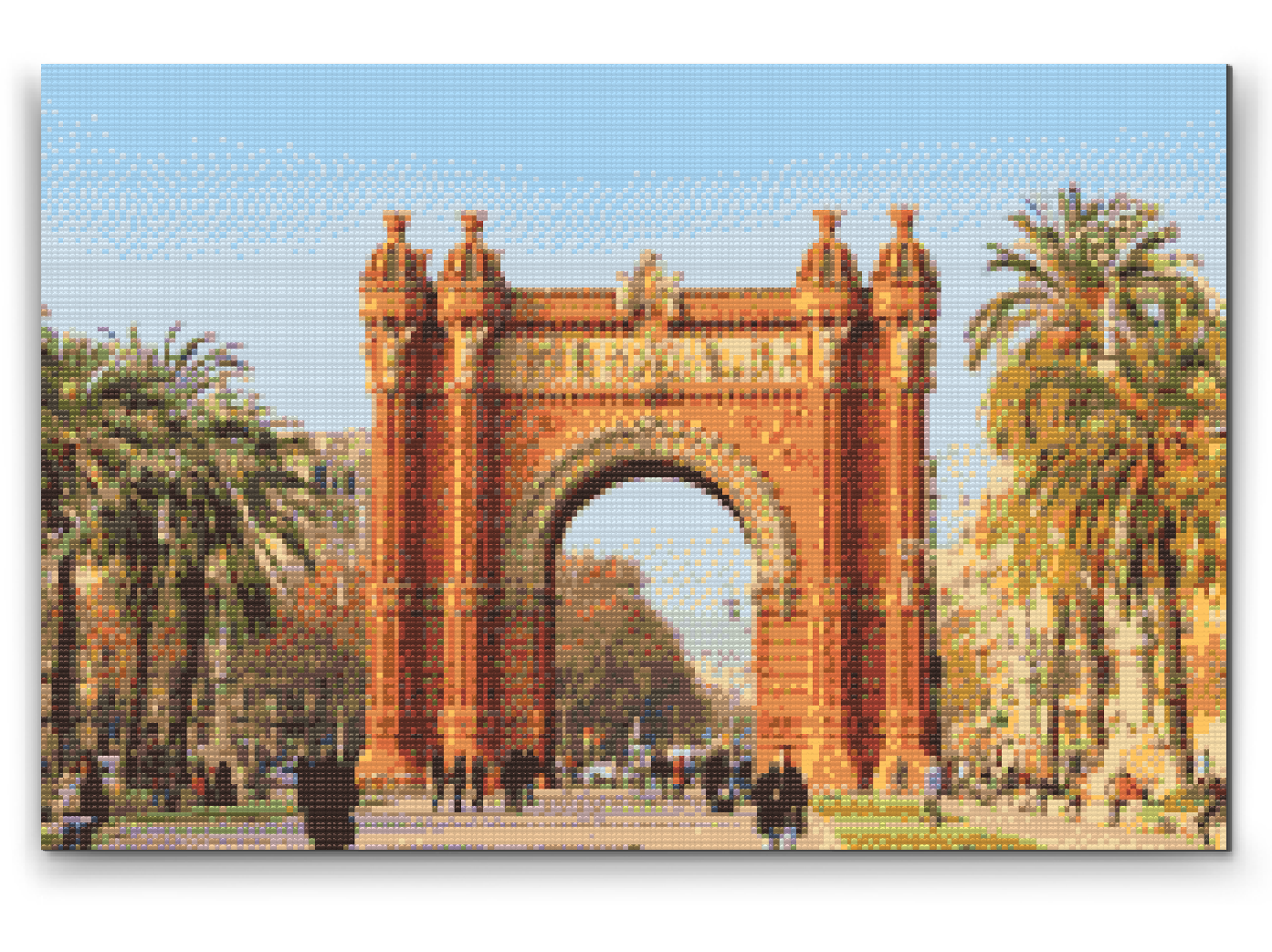 Diamond Painting - Triumfbuen i Barcelona