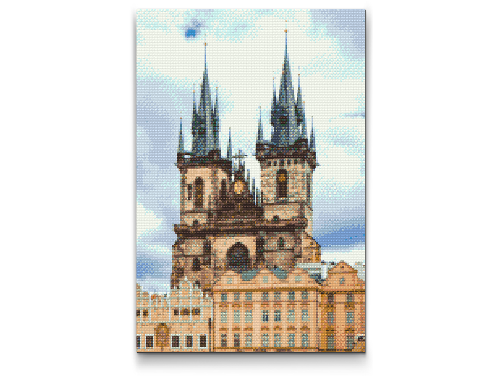Diamond Painting - Vor Frue Kirke før Týn