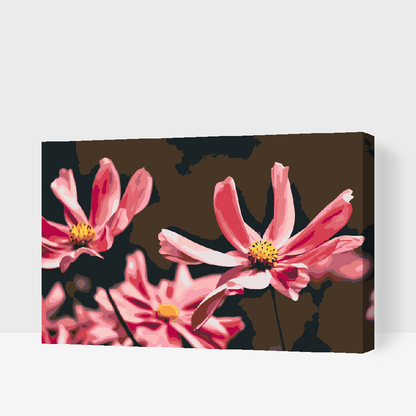 Paint by Numbers - Pink Flowers