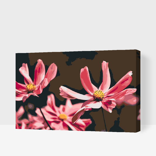 Paint by Numbers - Pink Flowers