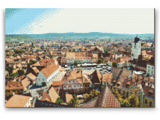 Diamond Painting - Sibiu, Rumænien