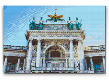 Diamond Painting - Hofburg-paladset, Viena