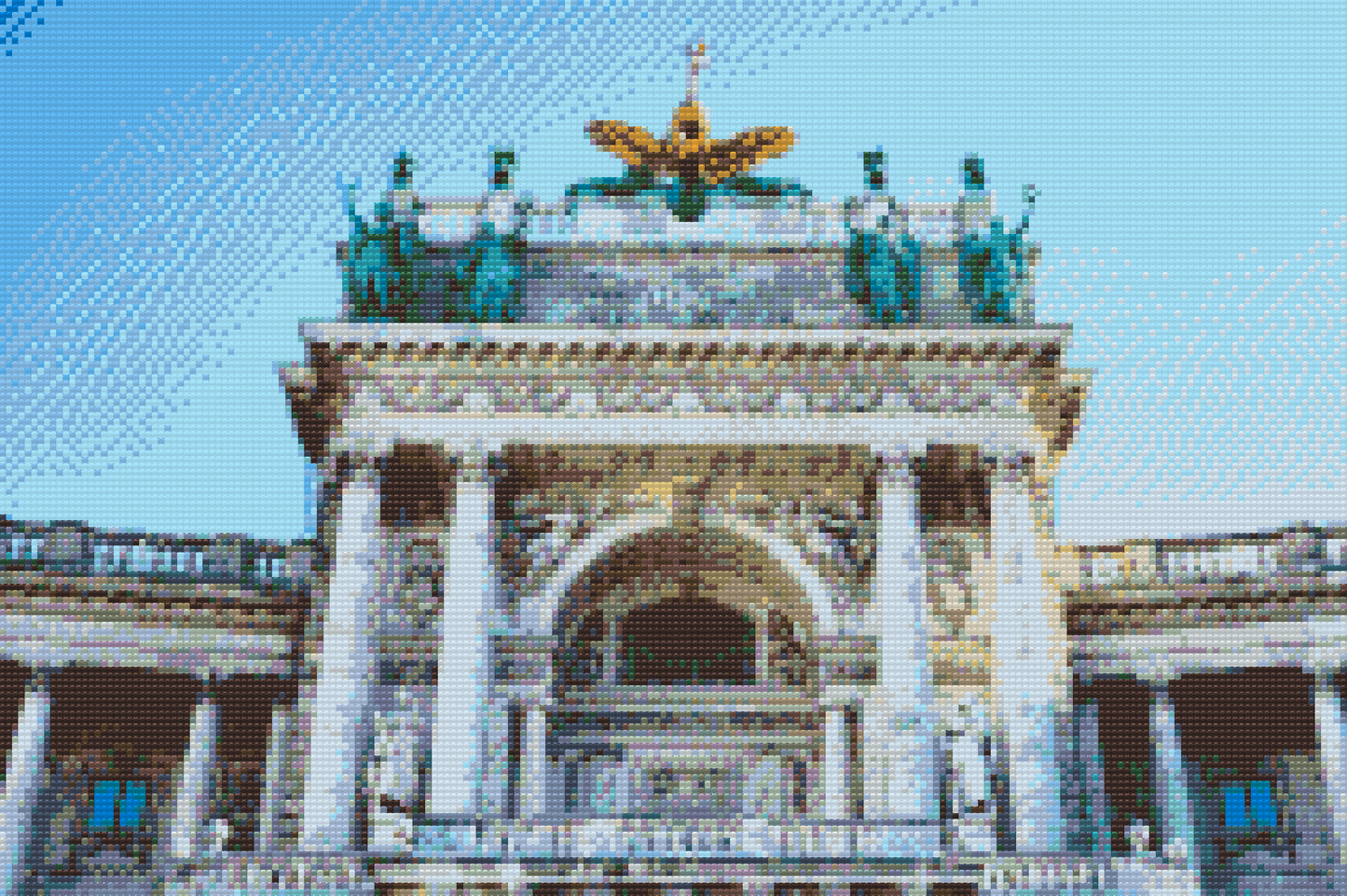 Diamond Painting - Hofburg-paladset, Viena